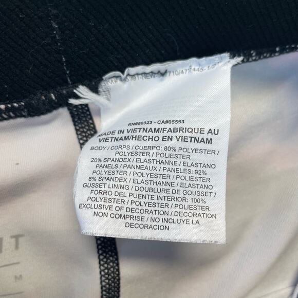 Nike‎ Pro Girls Floral Print Compression Tights Hyper Crimson Size Medium - Picture 8 of 11